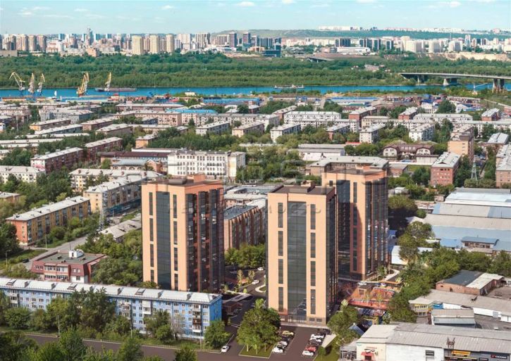 2-комн квартира в новом доме Семафорная улица 2к2
