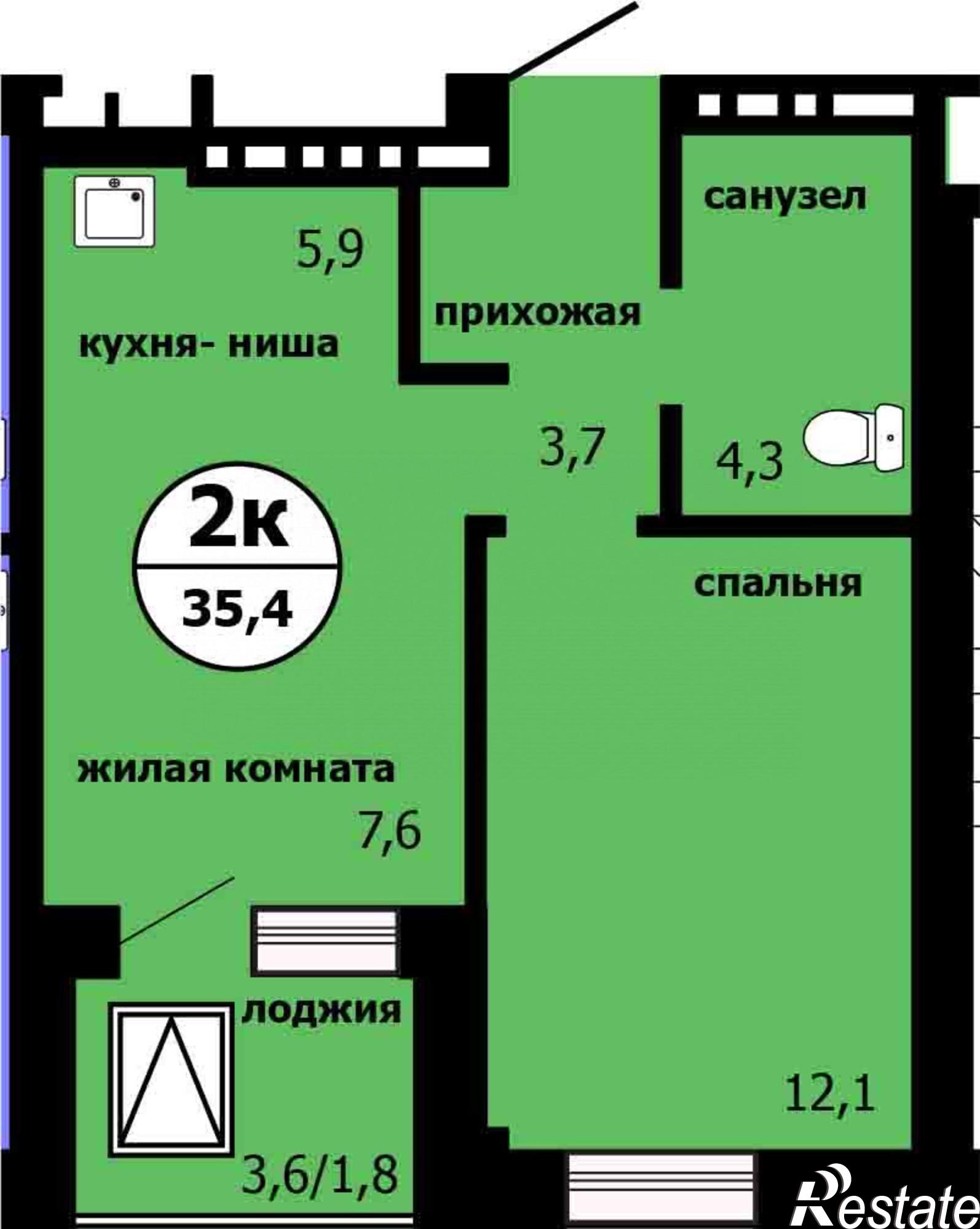 Купить квартиру за 5 200 000 рублей на Лесников ул., 53