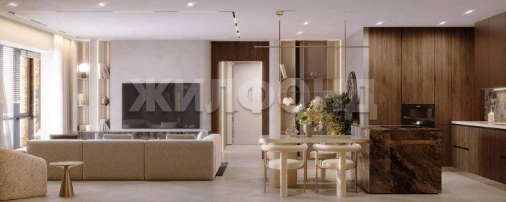 4-комн квартира Авиаторов улица, д.3