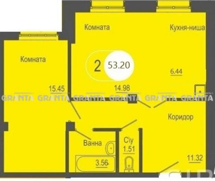 2-комн квартира ул Соколовская, 70