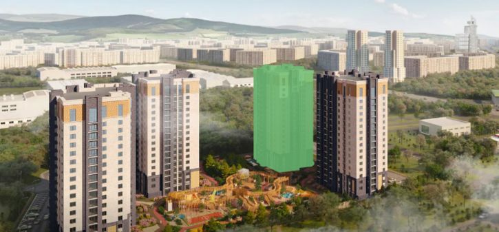 2-комн квартира Шахтеров ул., 31, к Б