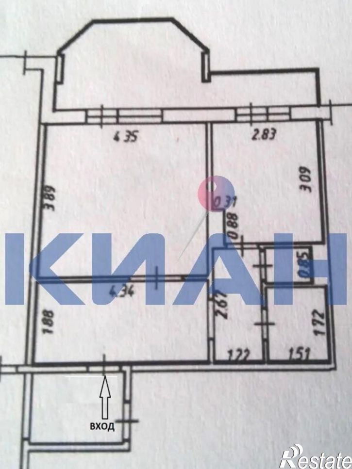 1-комн квартира Дмитрия Мартынова ул., 21