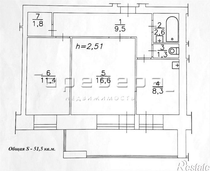 2-комн квартира Маяковского, 18г