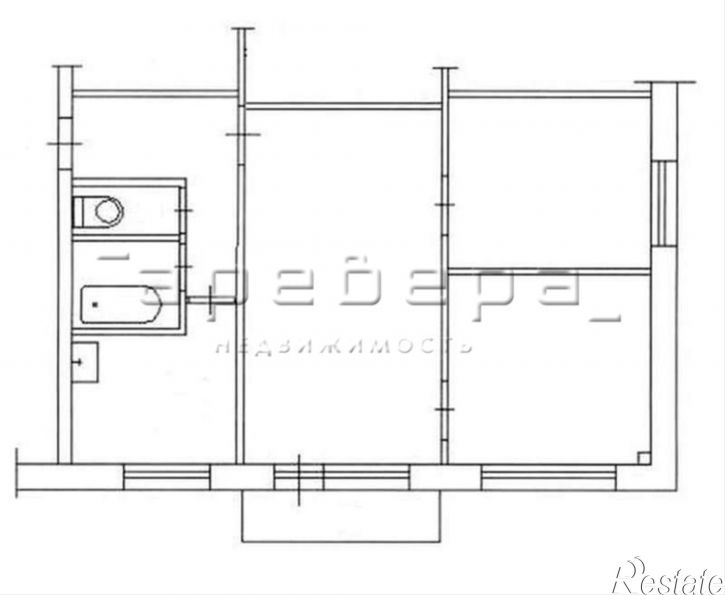 3-комн квартира Свердловская, 49а