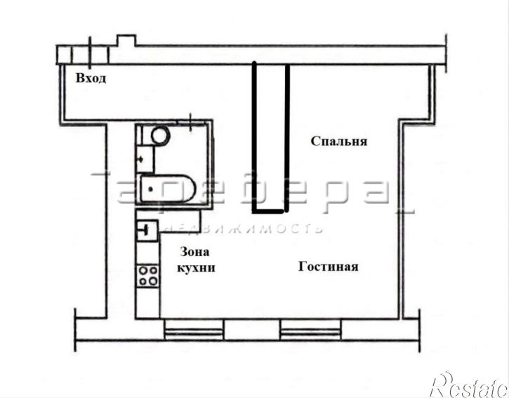 1-комн квартира им. газеты Красноярский Рабочий, 76