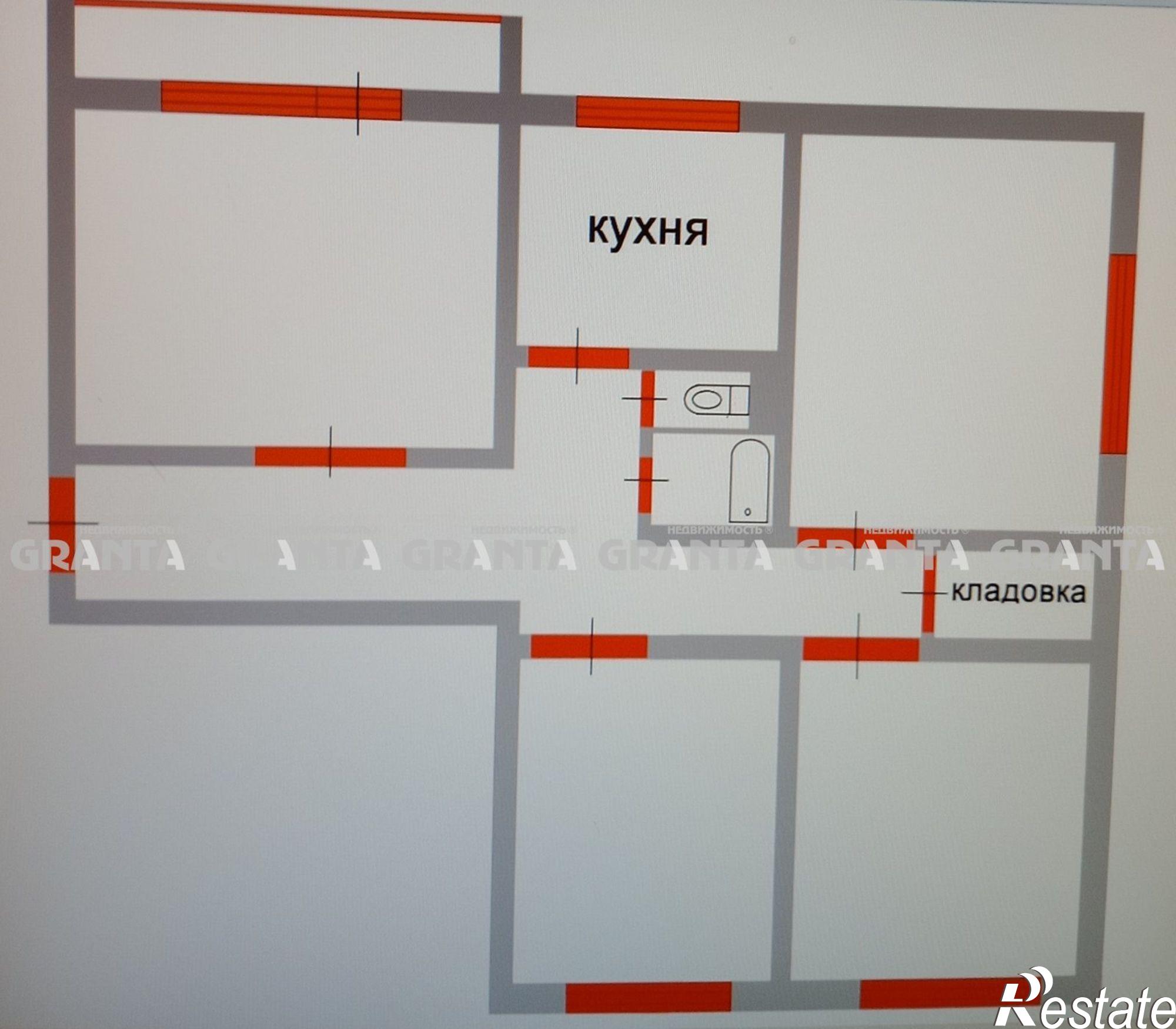 Купить квартиру за 10 500 000 рублей на ул Мате Залки, 6