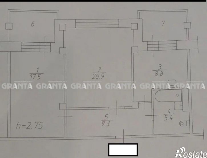 2-комн квартира ул Мате Залки, 11А