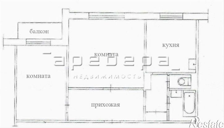 2-комн квартира Менжинского, 16а