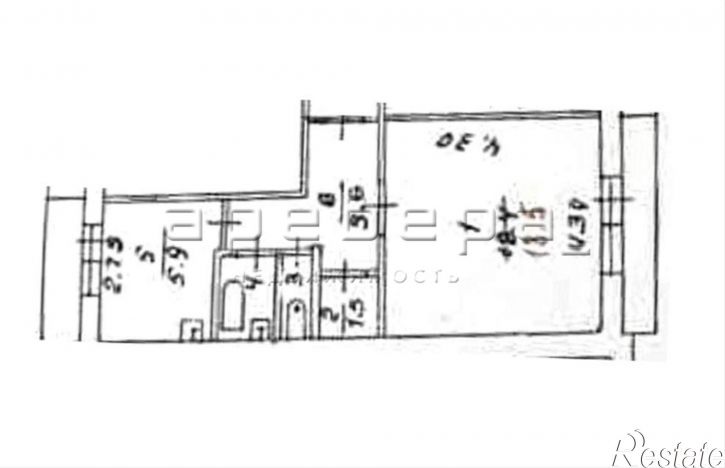 1-комн квартира Академика Киренского, 122