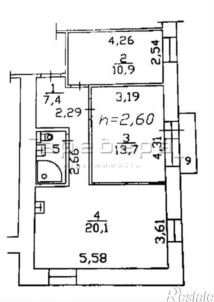 3-комн квартира им. газеты Красноярский Рабочий, 83