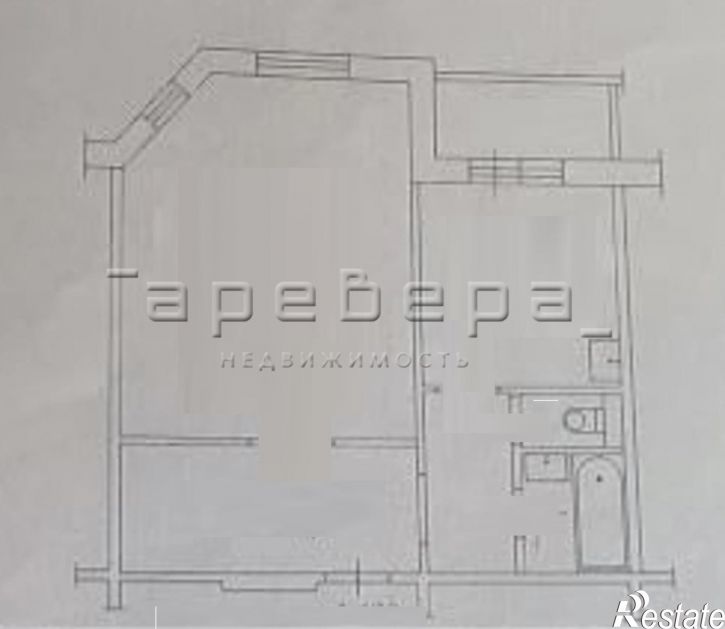 1-комн квартира Ястынская, 13