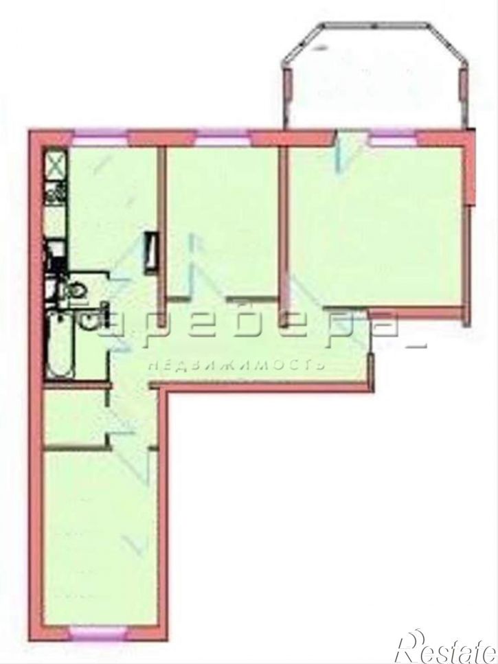 3-комн квартира Чернышевского, 104
