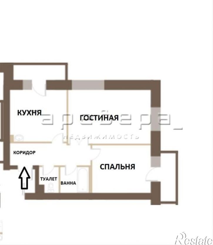2-комн квартира 78 Добровольческой Бригады, 26