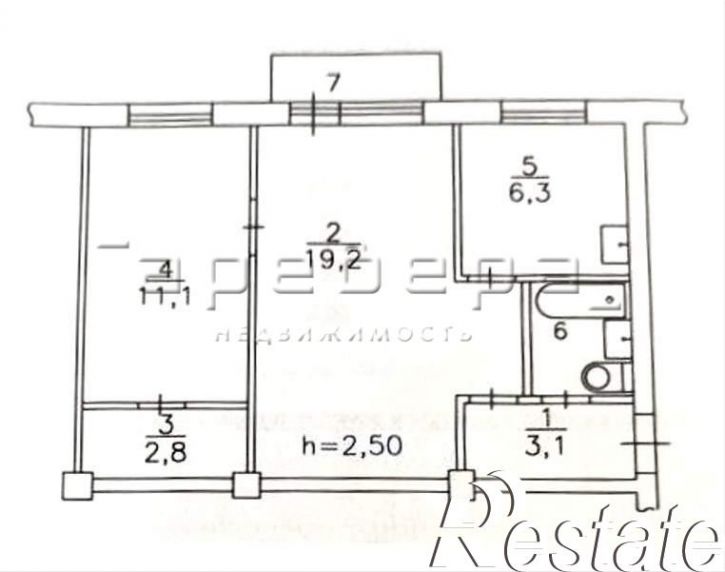 2-комн квартира Кутузова, 14