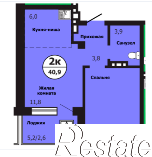 Купить квартиру за 6 443 850 рублей на Лесников ул., 59