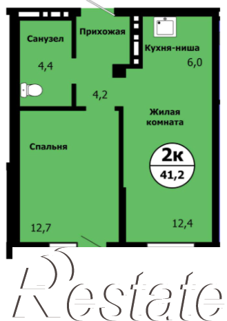 Купить квартиру за 6 311 400 рублей на Лесников ул., 49