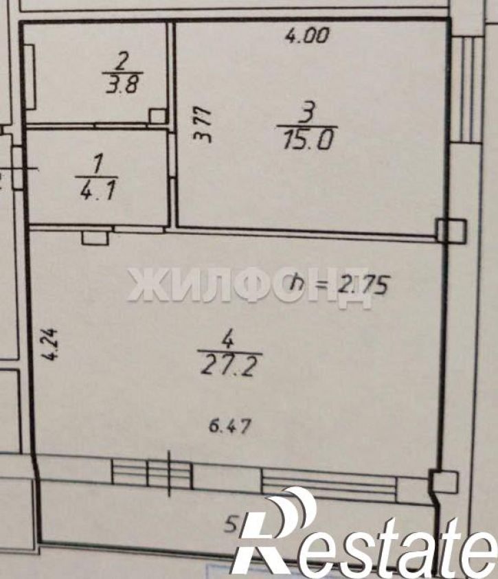 2-комн квартира Борисова улица, д.44