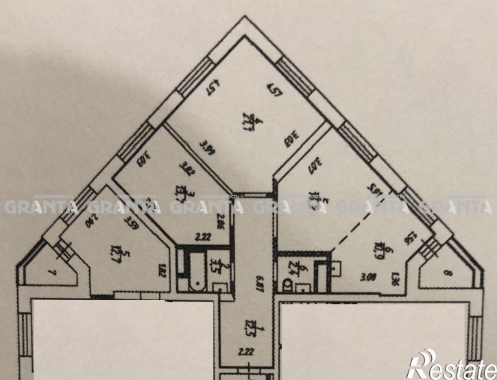 3-комн квартира ул Октябрьская, 6